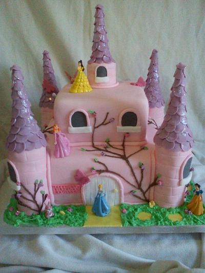 princess castle - Cake by tasha kelly
