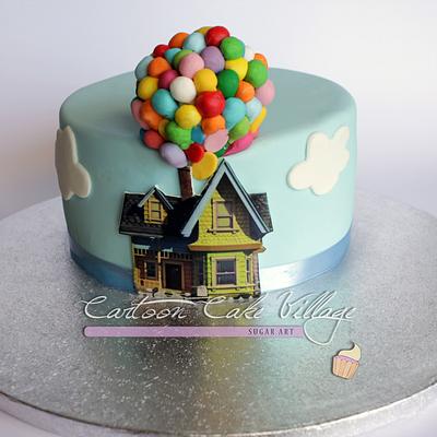 UP - Cake by Eliana Cardone - Cartoon Cake Village