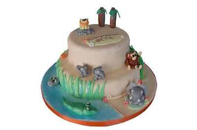 Jungle Birthday Cake - Cake by bairnr