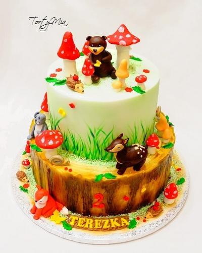 Forest Friendly - Cake by TortyMia