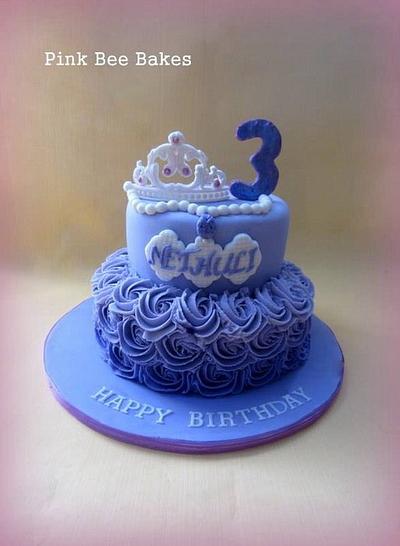 Sofia the first - Cake by Pink Bee Bakes