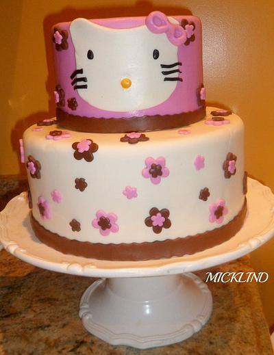 HELLO KITTY CAKE - Cake by Linda