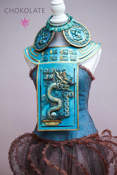 Salon du Chocolat - Maya - Cake by ChokoLate Designs