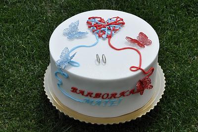 Wedding cake - Cake by ZuzkaL