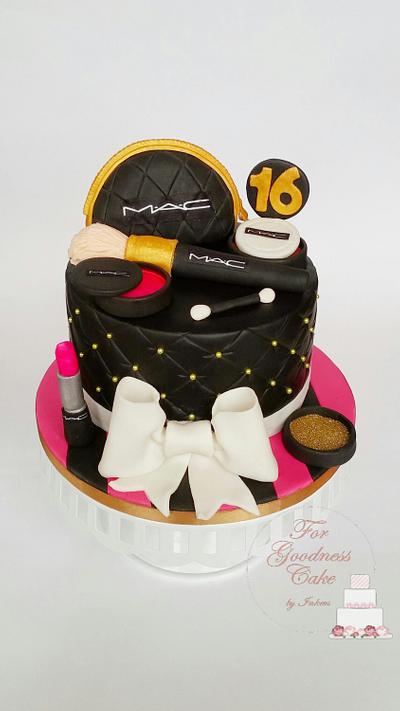 MAC makeup cake - Cake by For Goodness Cake by Inkeri