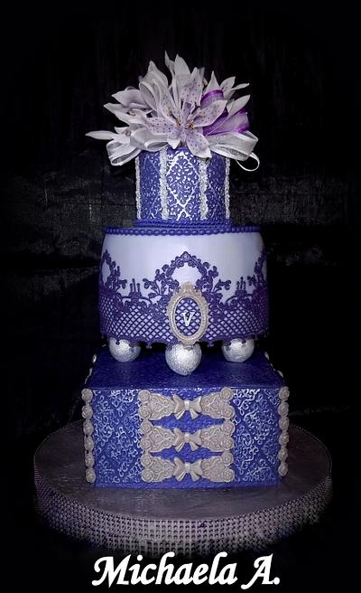 Violet cakes - Cake by Mischel cakes