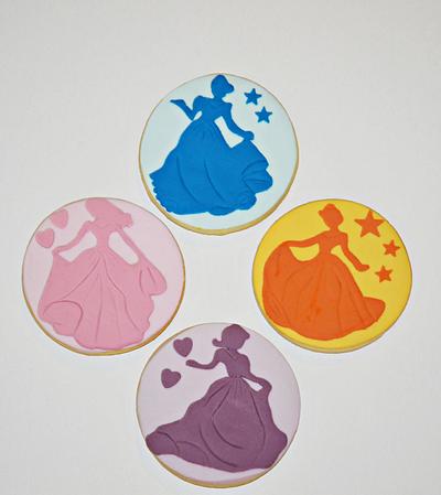 Disney princess cookies - Cake by benyna