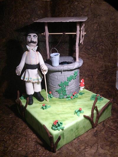Romanian traditional farmer  - Cake by CRISTINA
