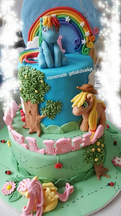 My  little pony cake - Cake by Gebakshoekje