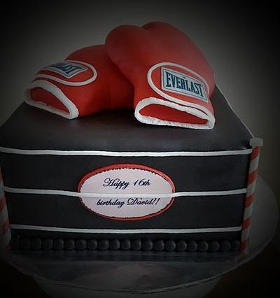 boxing cakes - Cake by Anneke van Dam