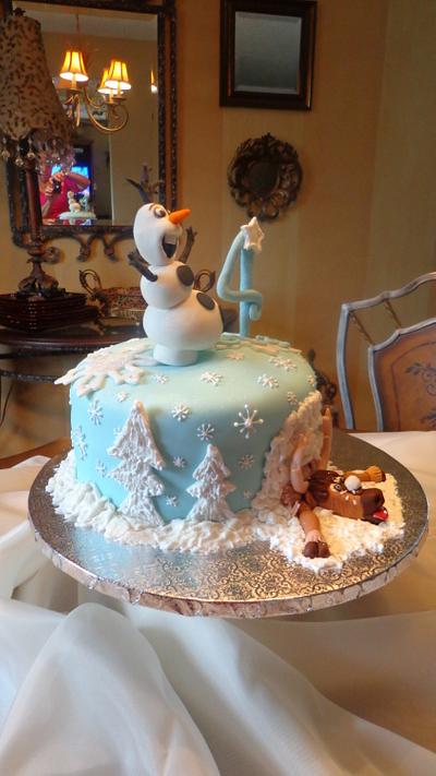 Disney Frozen cake - Cake by JennS