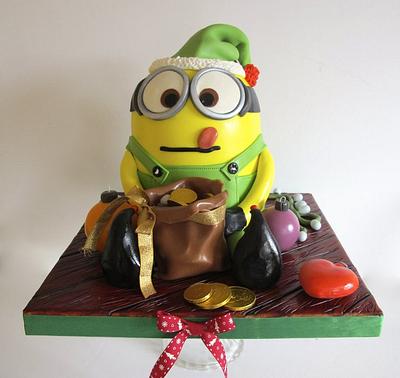 Elf minion - Cake by Aleshia Harrison: for the love of cakes