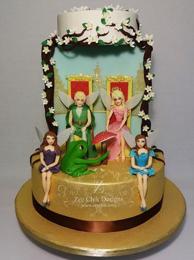 A book of fairies - Enid Blyton - Cake by Zee Chik Designs