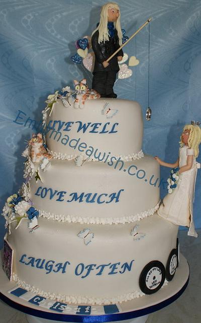 'Fishing' Wedding Cake - Cake by Emilyrose