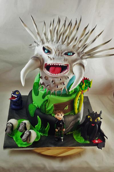 How to train your dragon - Cake by Tortenschneiderin 