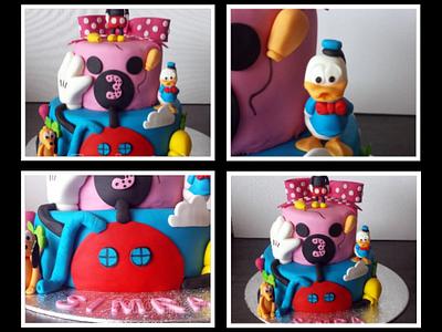Mickey mouse club cake - Cake by Fondanterie