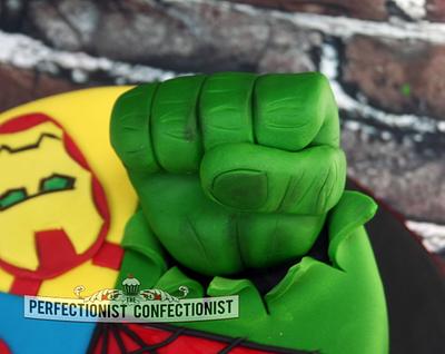Adam - Superheroes Birthday Cake - Cake by Niamh Geraghty, Perfectionist Confectionist