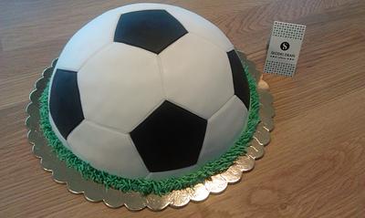 Soccer cake - Cake by KamilM