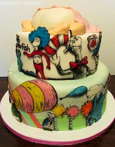 Dr. Seuss Inspired Baby Shower Cake - Cake by Samantha Eyth