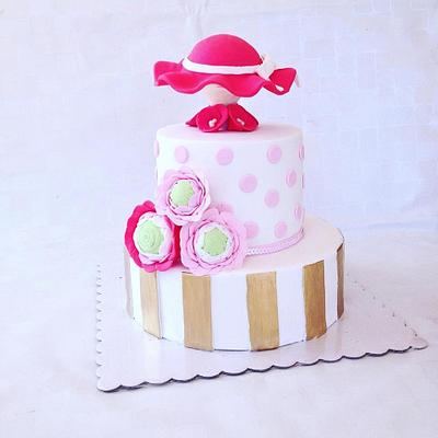 lady hat cake - Cake by Skoria Šabac