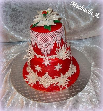 Christmas Cake - Cake by Mischel cakes