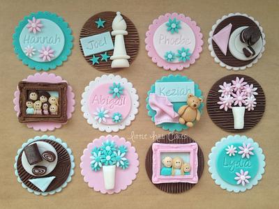 Cupcake Toppers - Cake by Little Hill Cakes