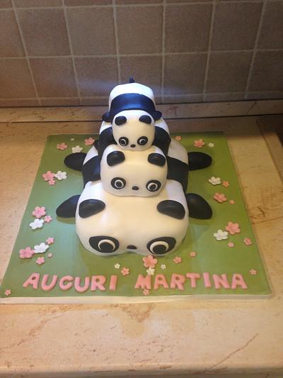 Panda Cake - Cake by Eliana