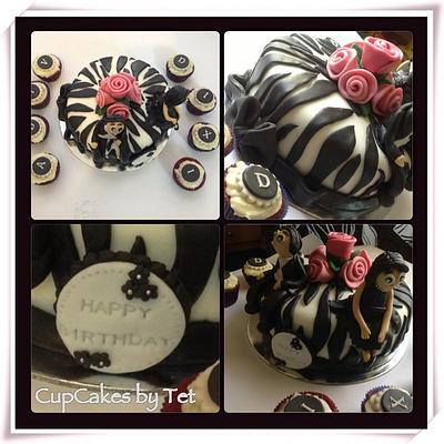 Vida and Dixi birthday cake - Cake by Cup n' Cakes by Tet