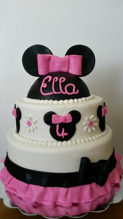 Minnie Mouse birthday cake - Cake by CakePalais