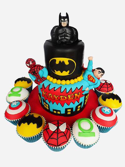 Superhero cake - Cake by Vanilla Iced 