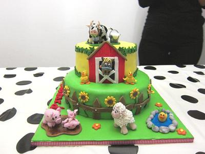 barnyard cake - Cake by cris71