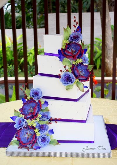 The Element's Wedding - Cake by Joonie Tan