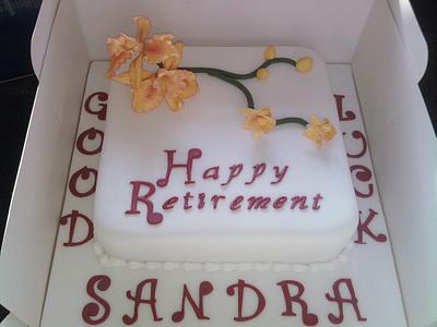 Retirement cake - Cake by Caked