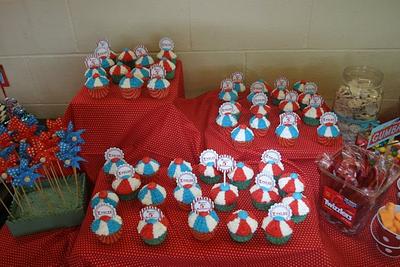 Circus Cupcakes - Cake by Jen