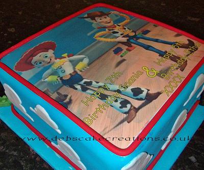 Woody & Jessie. - Cake by debscakecreations