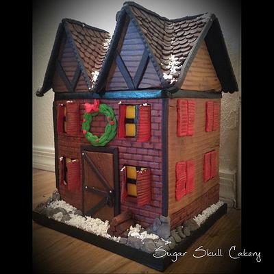 Frostington Collaboration Two Story Dwelling - Cake by Shey Jimenez