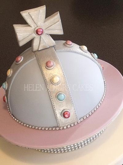 Vivienne Westwood Orb styled cake - Cake by Helen Alborn  