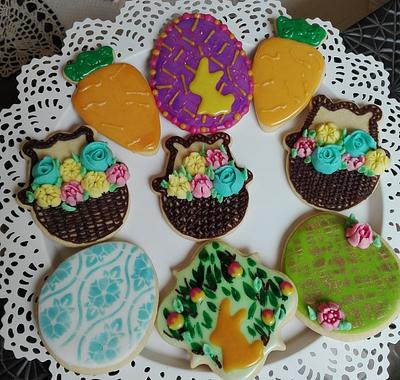Spring and easter cookies - Cake by Passant87