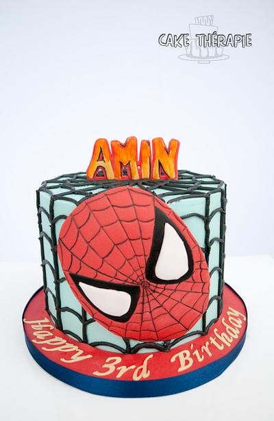 Spiderman cake. An all buttercream beauty - Cake by Caketherapie