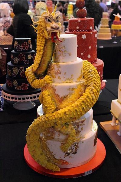 Dragon Wedding cake from CI 2013 - Cake by Sugar Spice
