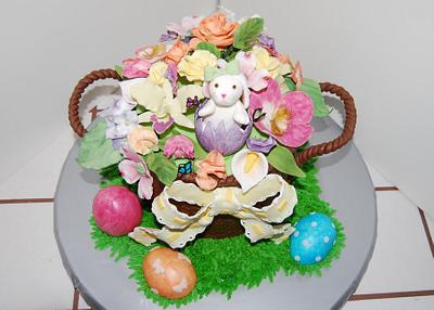 Easter Basket Cake - Cake by Nicole Taylor