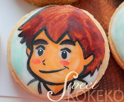 Marco Cookies-Free-hand painted - Cake by SweetKOKEKO by Arantxa