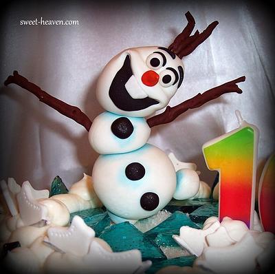Olaf of Frozen - Cake by Sweet Heaven Cakes