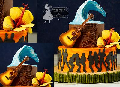 Hawaiian Rockabilly - Cake by "Cute Cake!" Lady (Carol Seng)