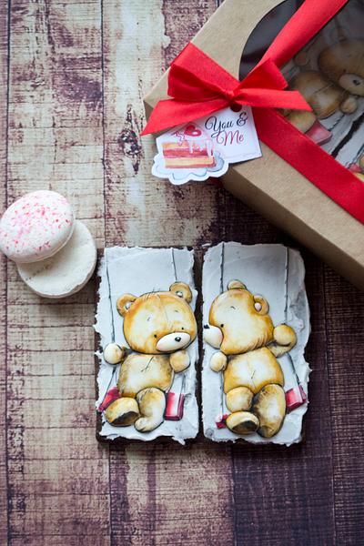Teddy bears in love - Cake by Vanilla & Me