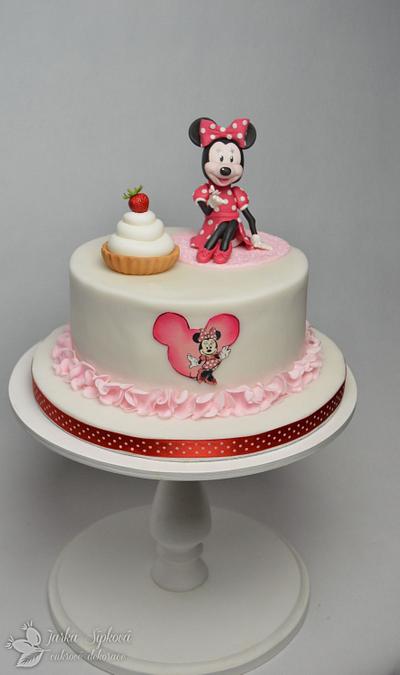 Minnie mouse cake - Cake by JarkaSipkova