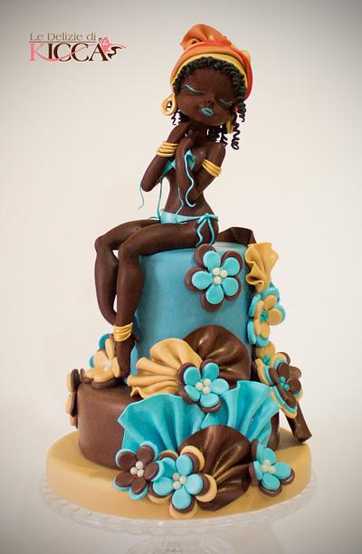 Afro art - Cake by  Le delizie di Kicca
