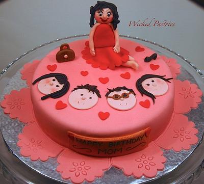Lady in Red :) - Cake by Latisha