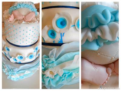baby boy - Cake by Paola Manera- Penny Sue