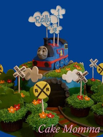 Thomas the Train - Cake by cakemomma1979